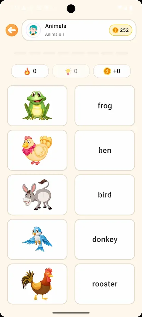 English For Kids app screenshot